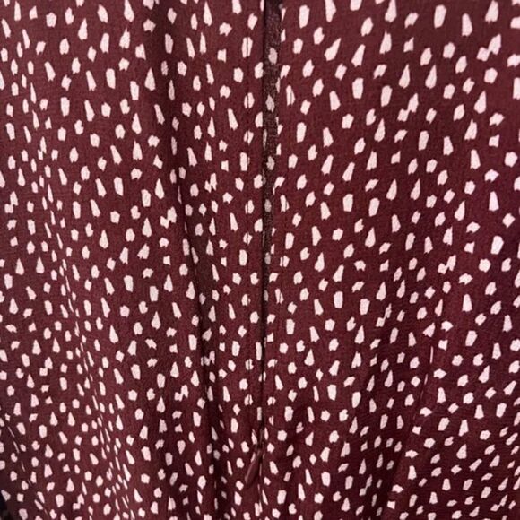 NWT Zara Draped Printed Mini Dress, Size XS - Picture 9 of 11